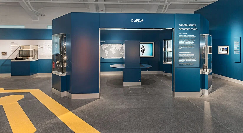 DLØDM radio station at the Deutsches Museum